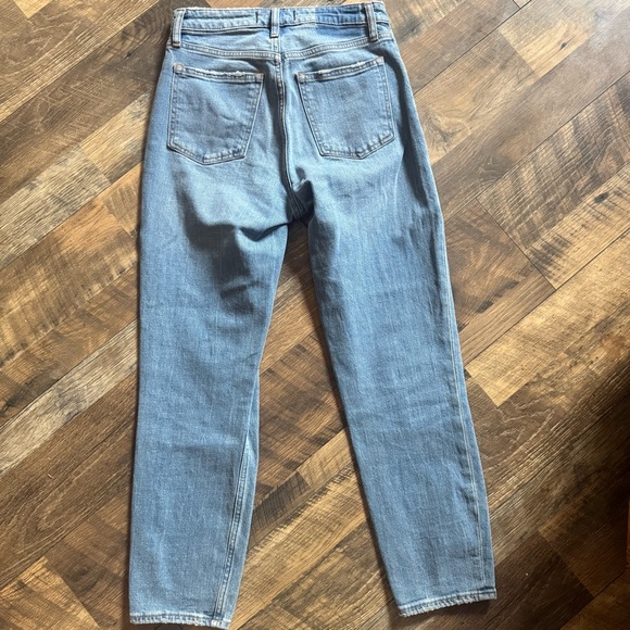 Abercrombie & Fitch Sky Blue High Rise Jeans - Picture 3 of 5